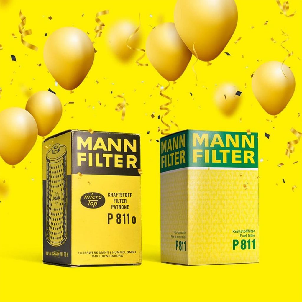 MANN FILTER CUMPLE 70 AÑOS